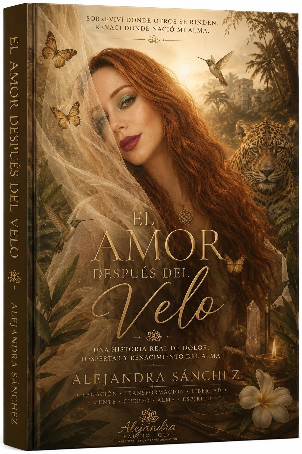 Mockup de portada del libro El amor después del velo
